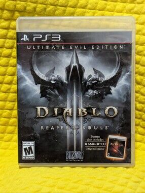 PS3 DIABLO III 👉Ultimate Evil Edition 🔥Sony Playstation 3 CIB  | NM